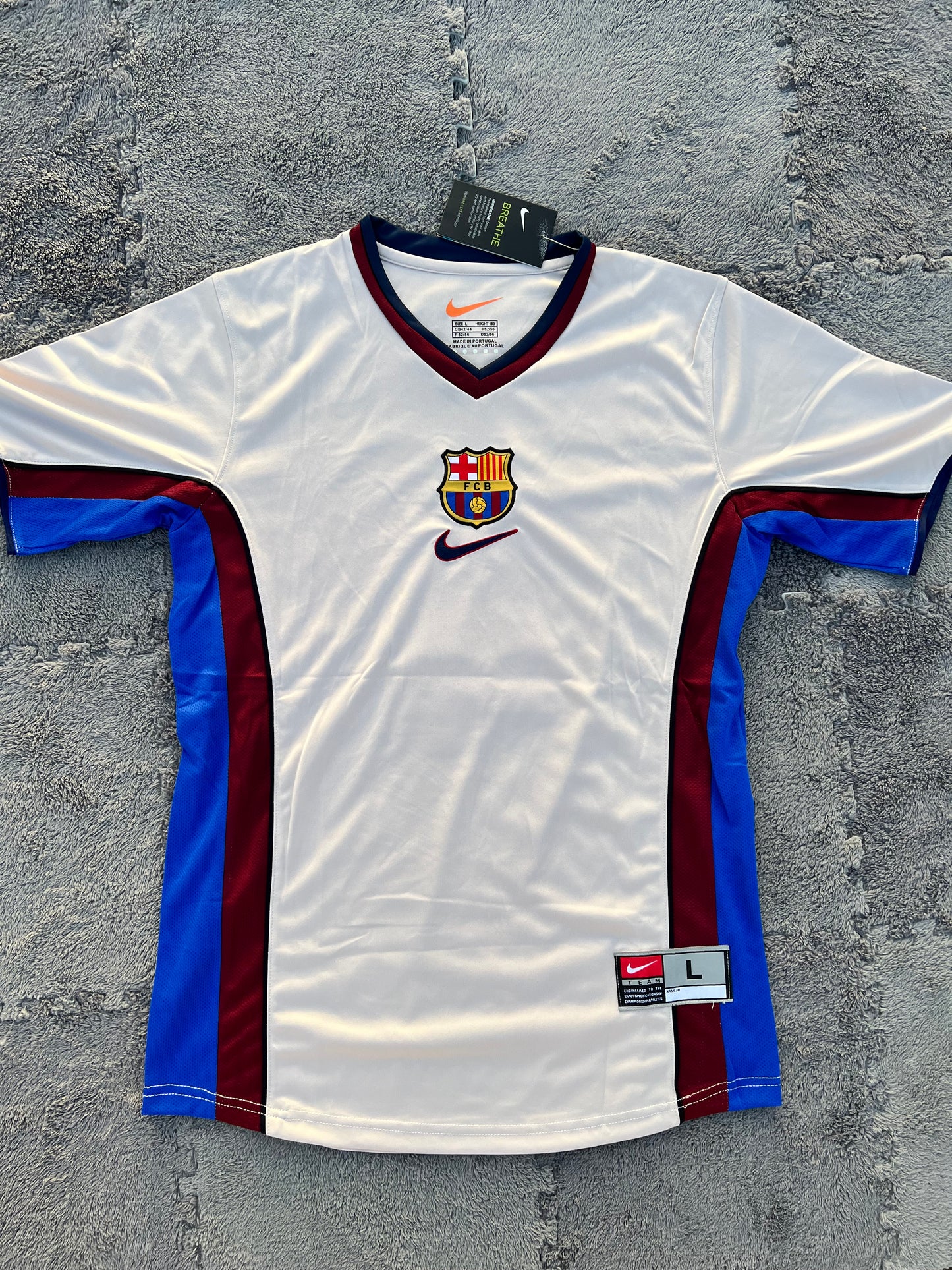 Barcelona 1998 away Guardiola