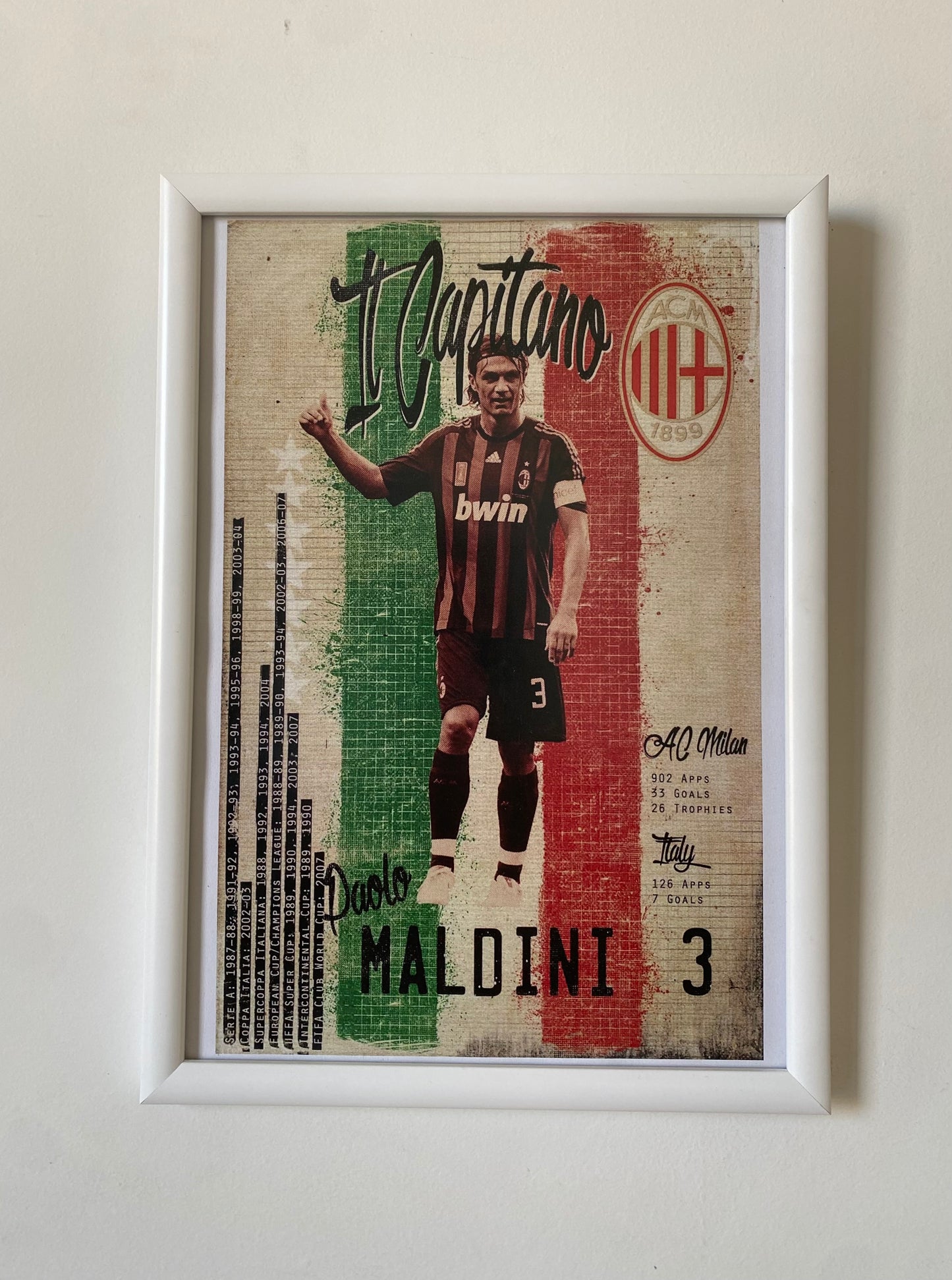 El capitano Maldini poster