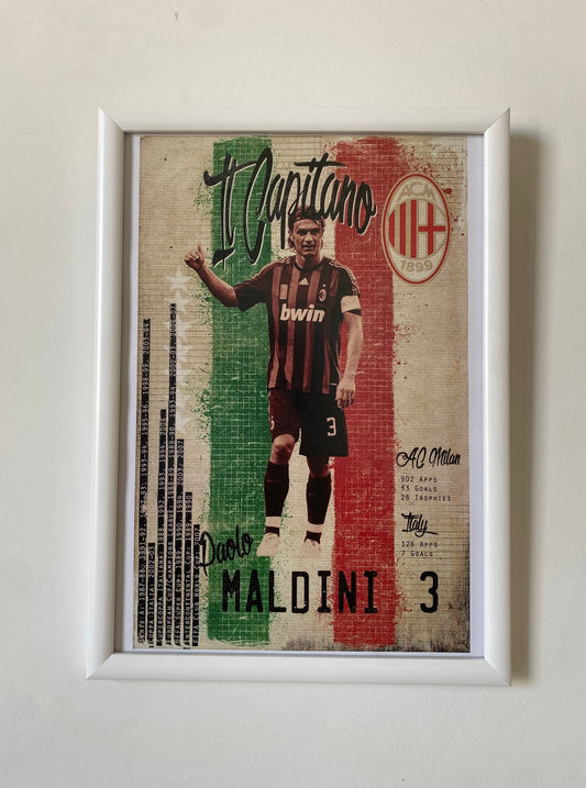 El capitano Maldini poster