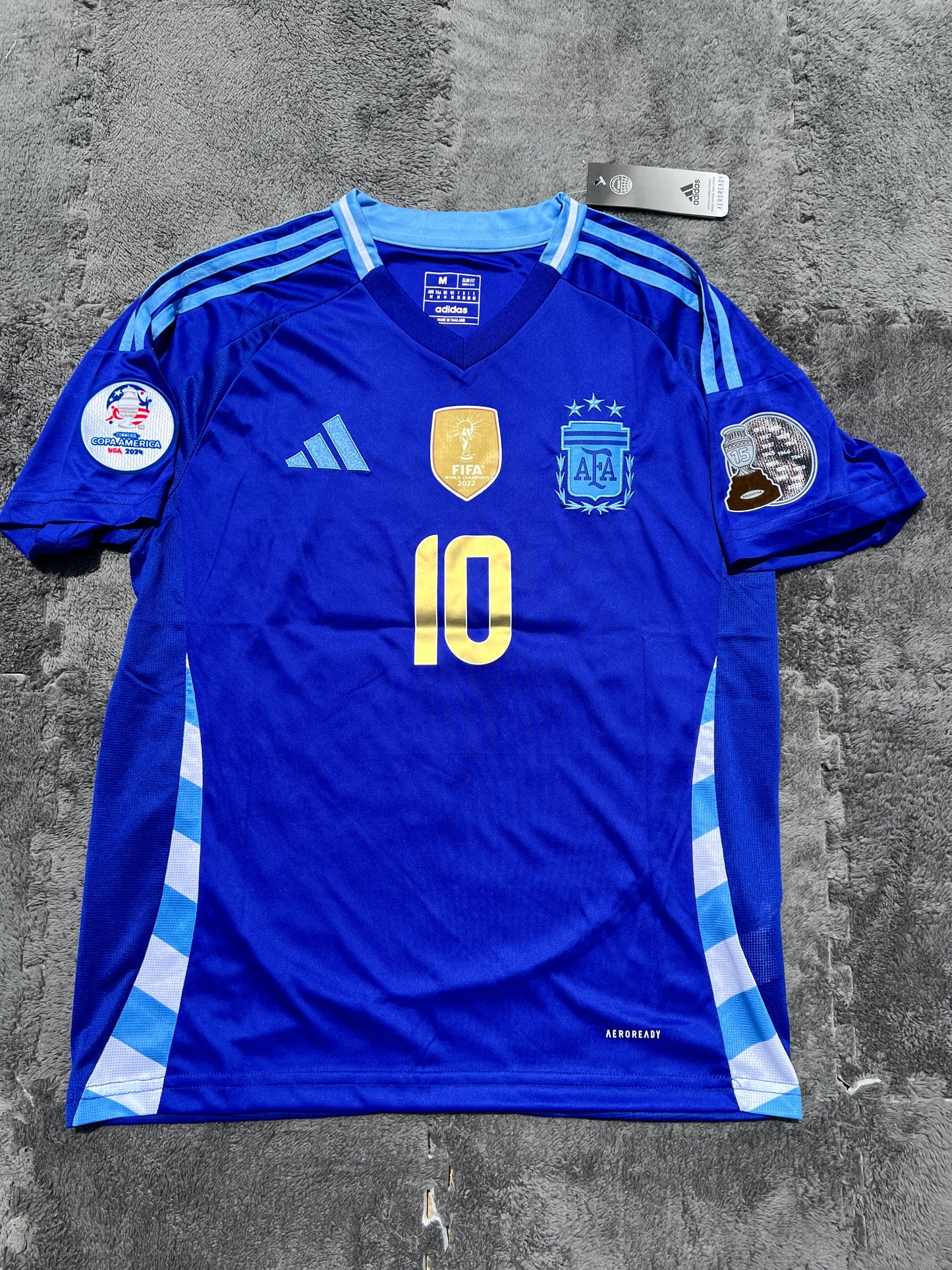 Argentina 2024 away copa america Messi