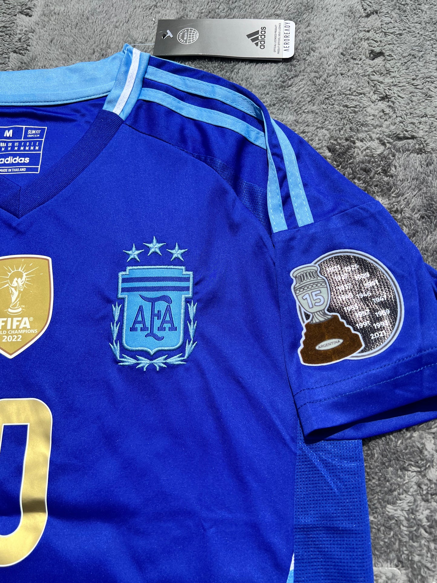 Argentina 2024 away copa america Messi