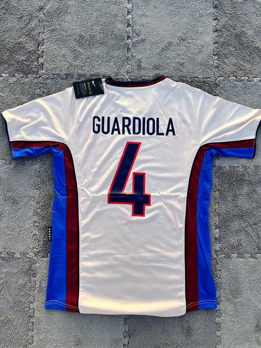 Barcelona 1998 away Guardiola